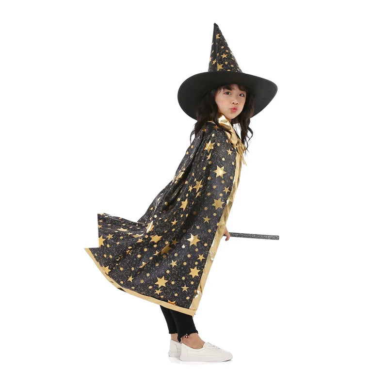 Fantasia Infantil Feiticeiro Halloween