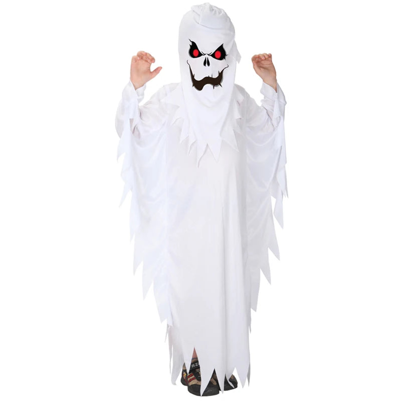 Fantasia Infantil Halloween Fantasma Assustador
