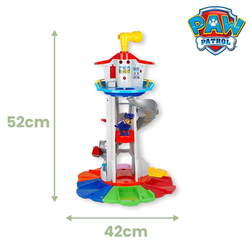 Brinquedo Infantil Torre Patrulha Canina com Carros