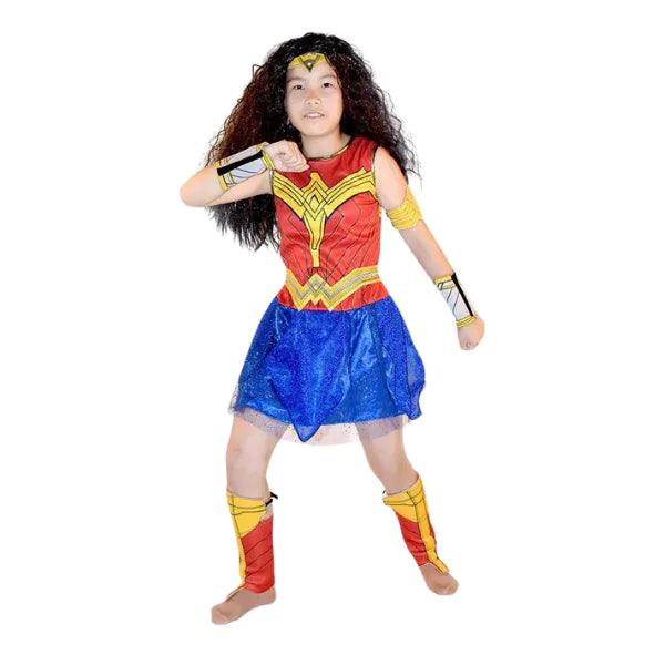 Fantasia Infantil Mulher Maravilha
