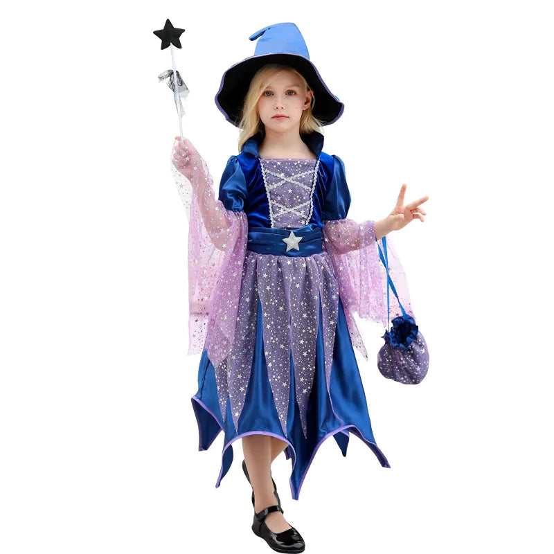 Fantasia Infantil Bruxinha Abracadabra Luxo