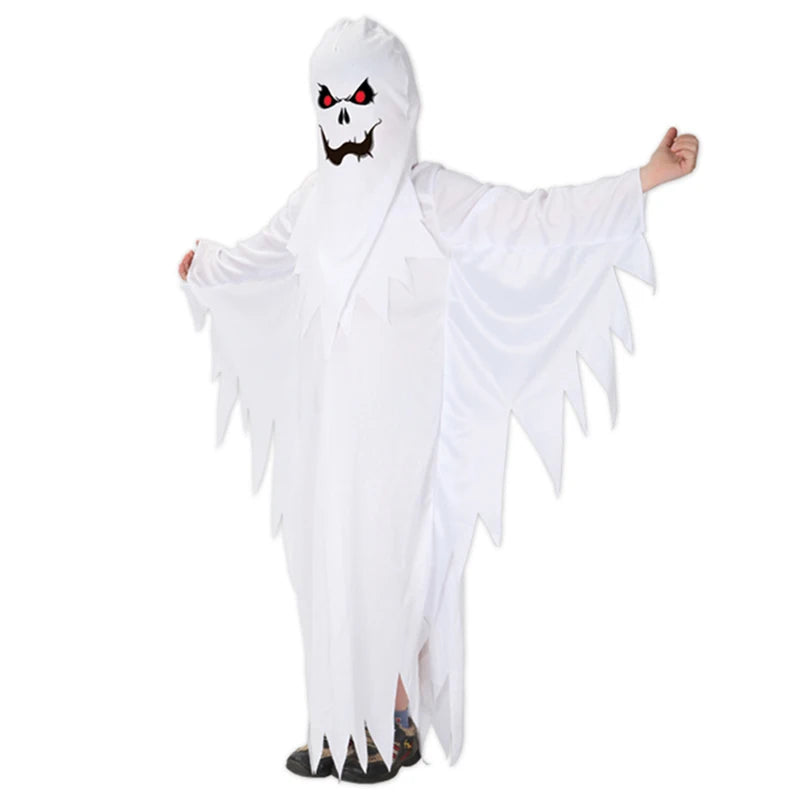 Fantasia Infantil Halloween Fantasma Assustador