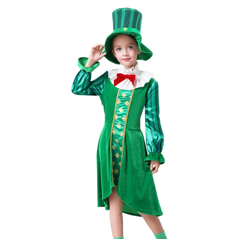 Fantasia Infantil Duende Irlandês Leprechaun