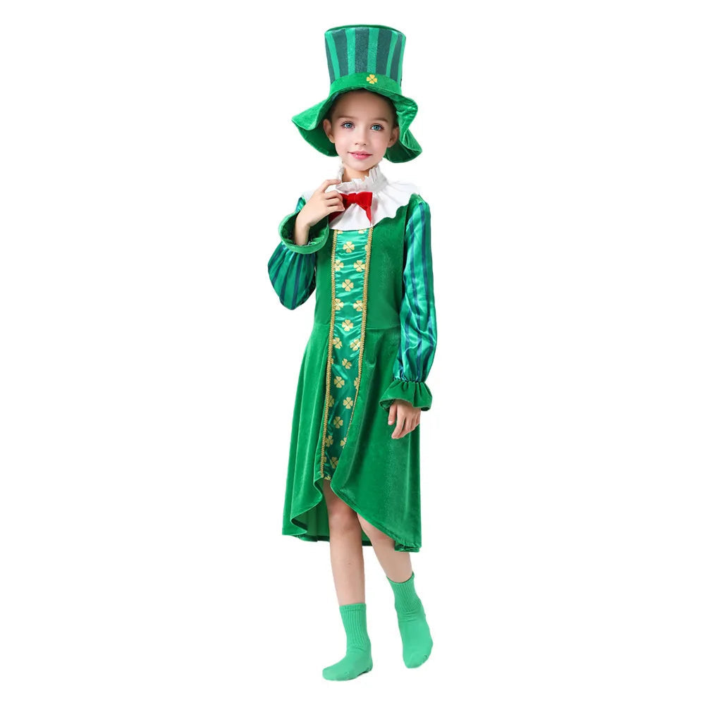 Fantasia Infantil Duende Irlandês Leprechaun