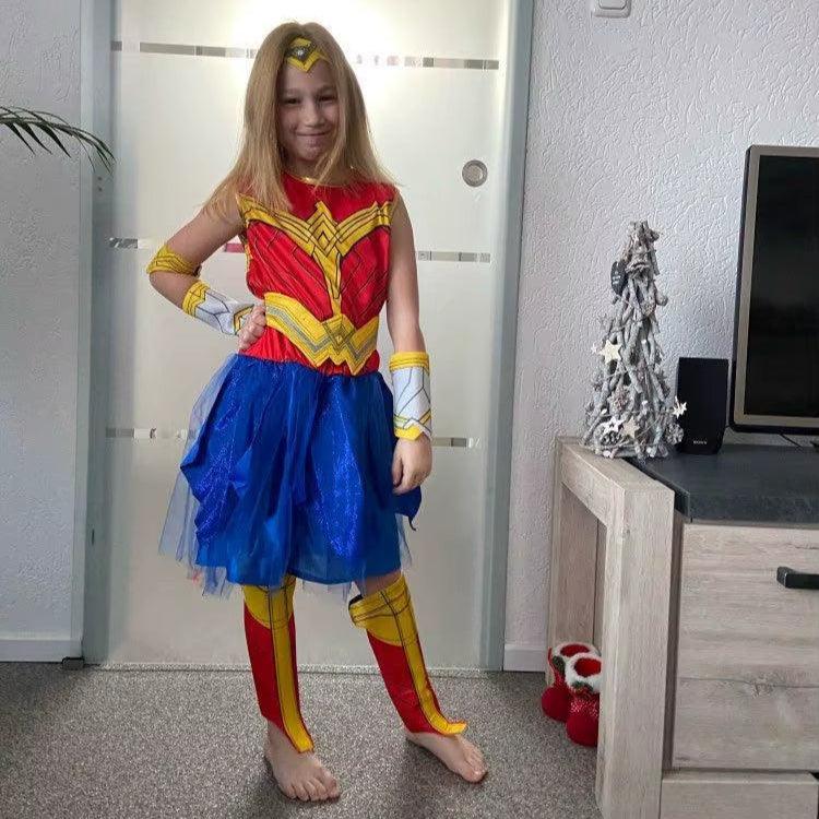Fantasia Infantil Mulher Maravilha