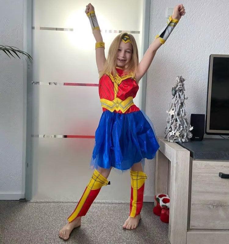 Fantasia Infantil Mulher Maravilha