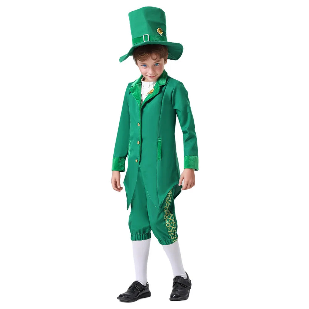 Fantasia Infantil Duende Irlandês Leprechaun
