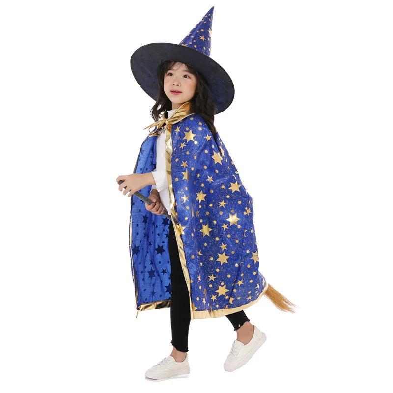 Fantasia Infantil Feiticeiro Halloween