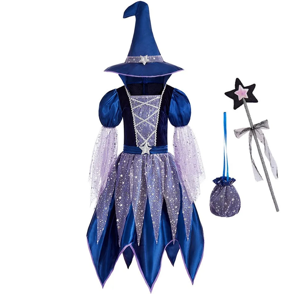 Fantasia Infantil Bruxinha Abracadabra Luxo