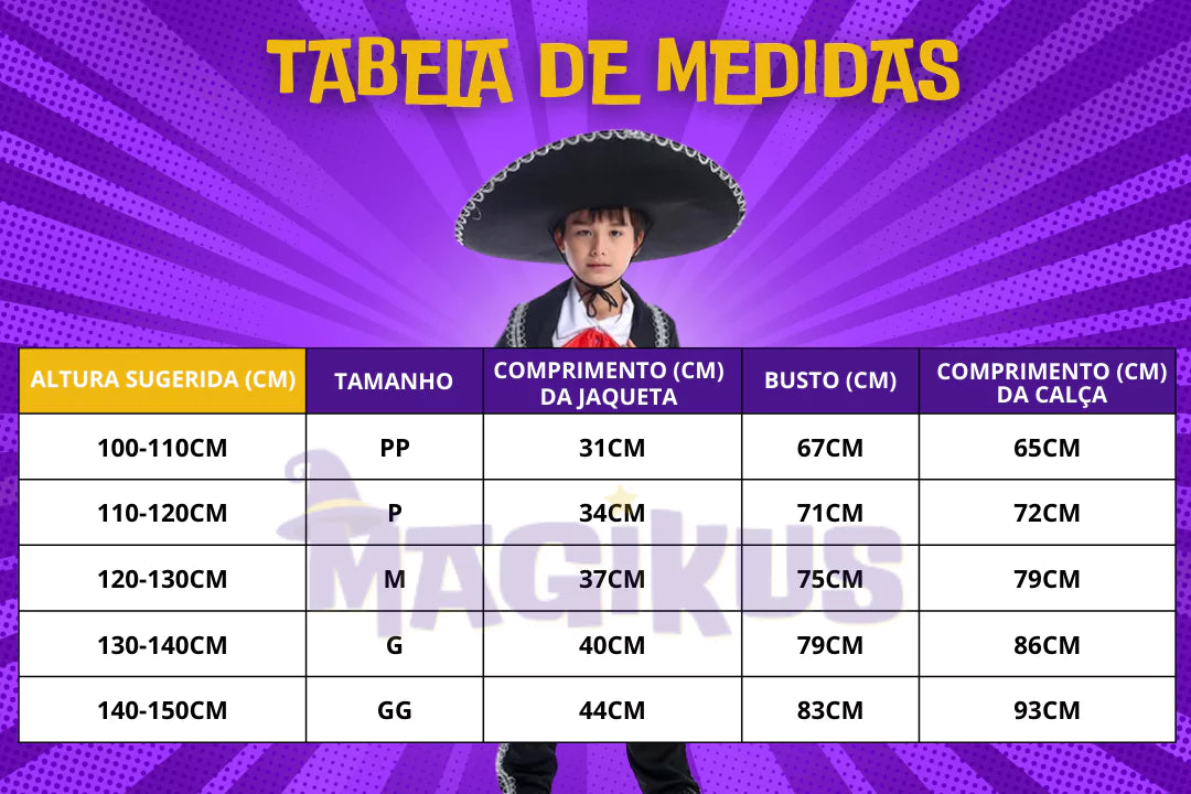 Fantasia Infantil Mexicano Mariachi