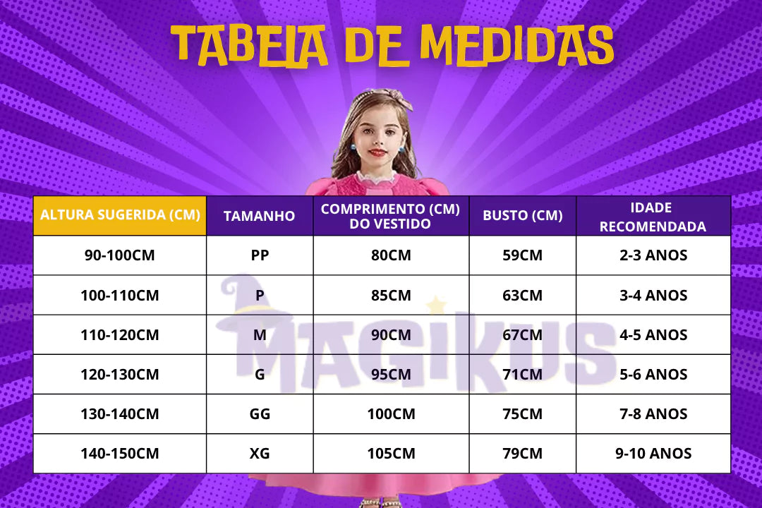 Fantasia Infantil Princesa Peach Mario Bros