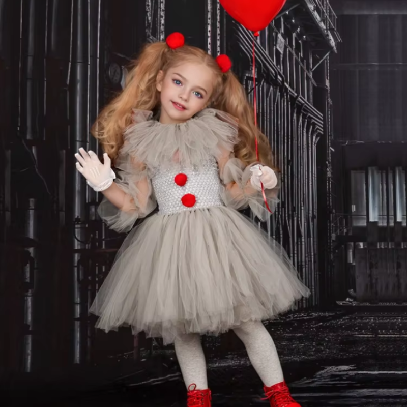 Fantasia Infantil Feminina It a Coisa Halloween
