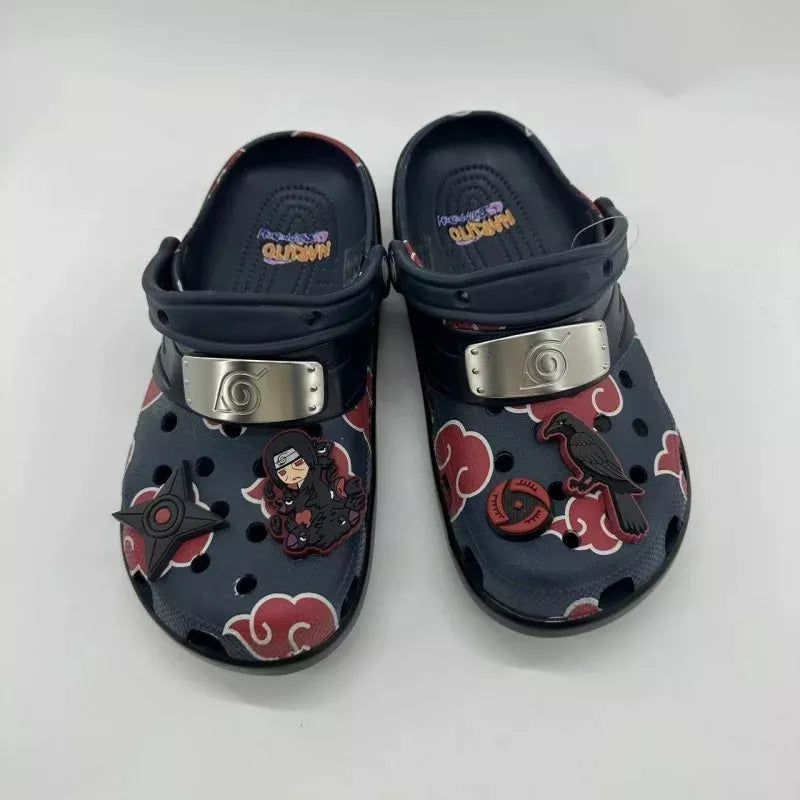 Sandália Babuche Infantil Akatsuki Itachi Naruto