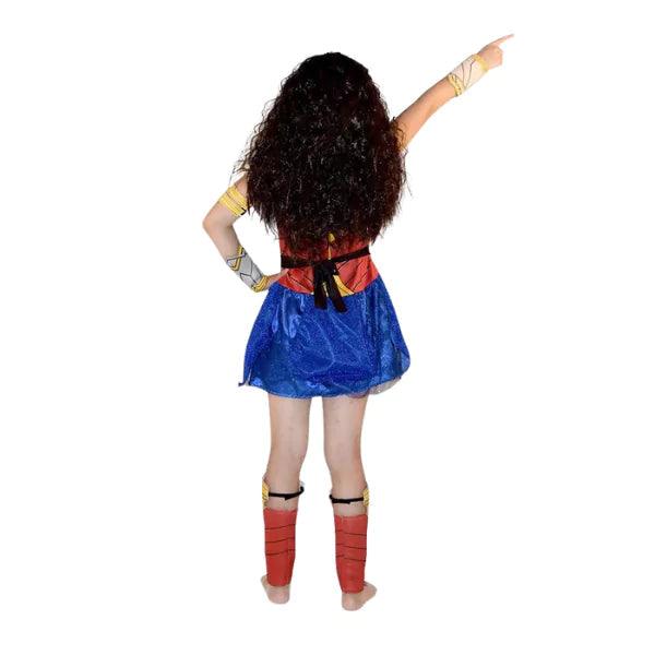 Fantasia Infantil Mulher Maravilha