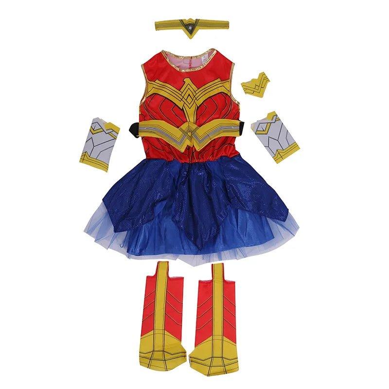 Fantasia Infantil Mulher Maravilha