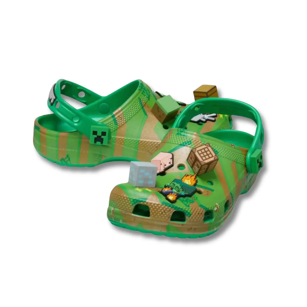 Sandália Babuche Infantil Minecraft