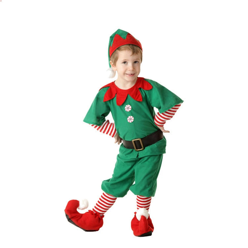 Fantasia Infantil Elfo de Natal