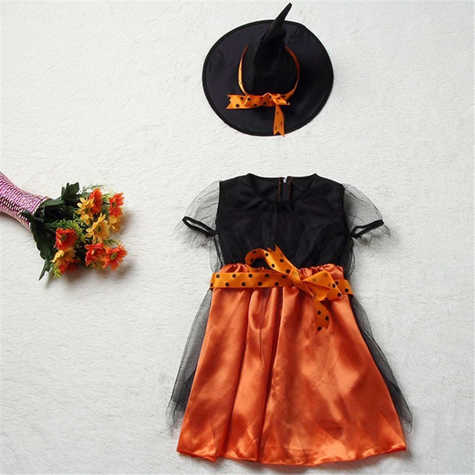 Fantasia Infantil Feminina Bruxinha