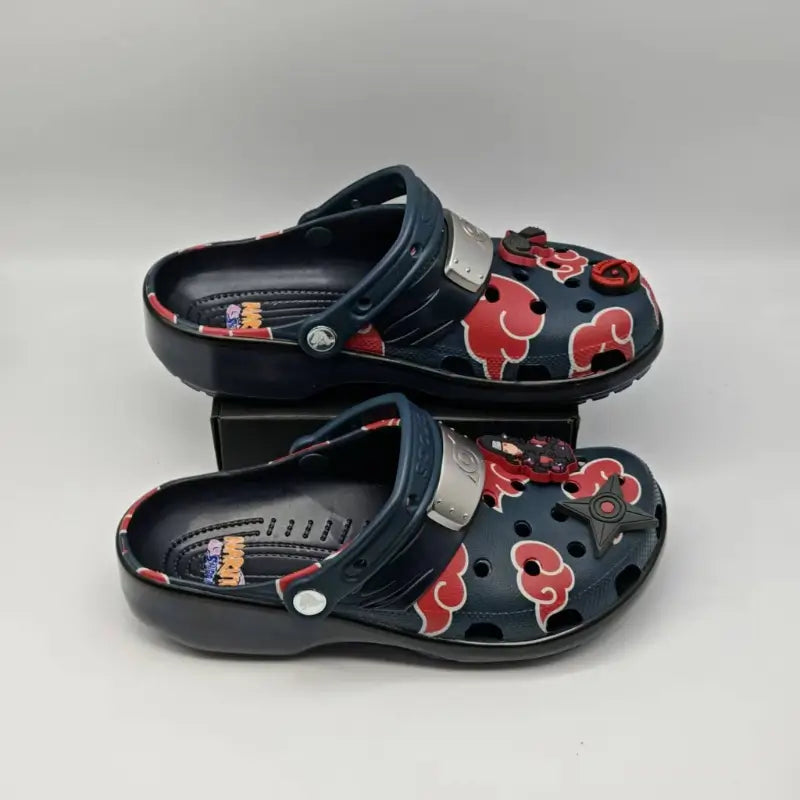 Sandália Babuche Infantil Akatsuki Itachi Naruto