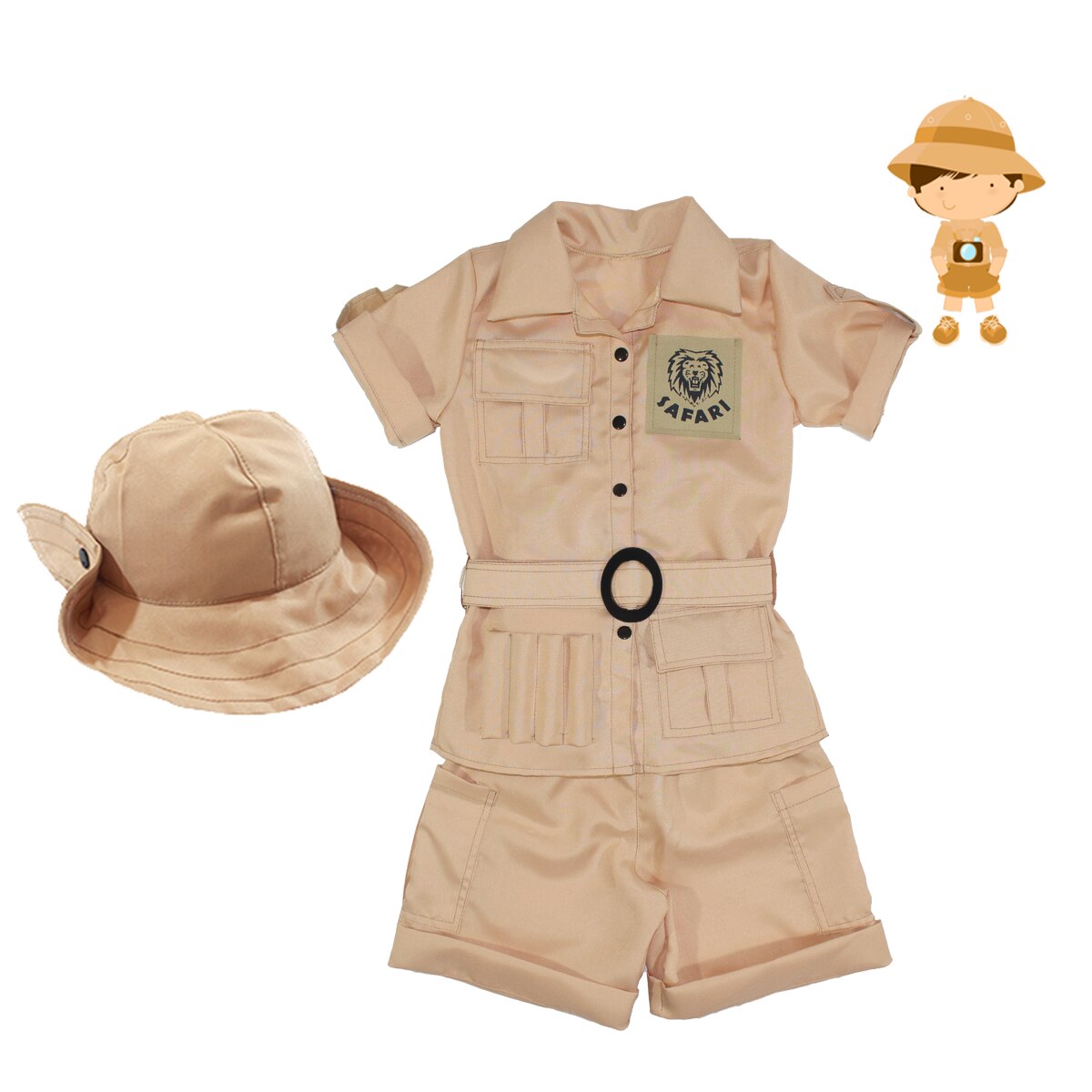 Fantasia Infantil Safari
