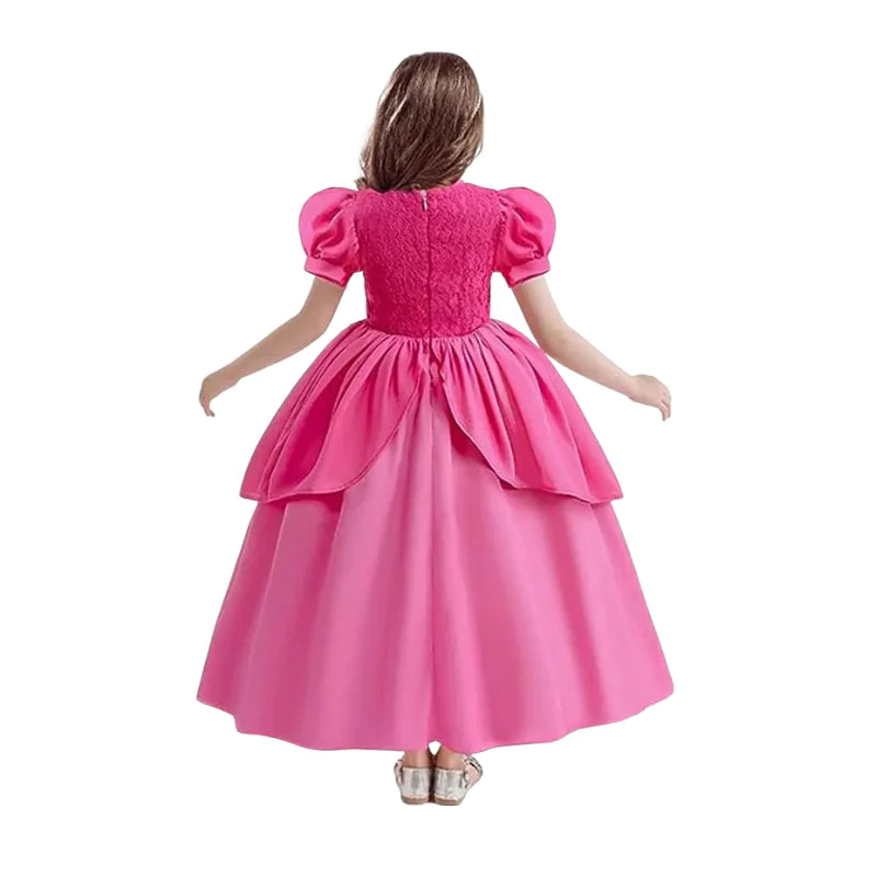 Fantasia Infantil Princesa Peach Mario Bros