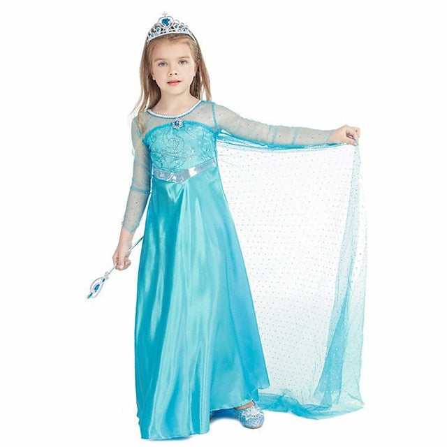 Fantasia Infantil Elsa Frozen