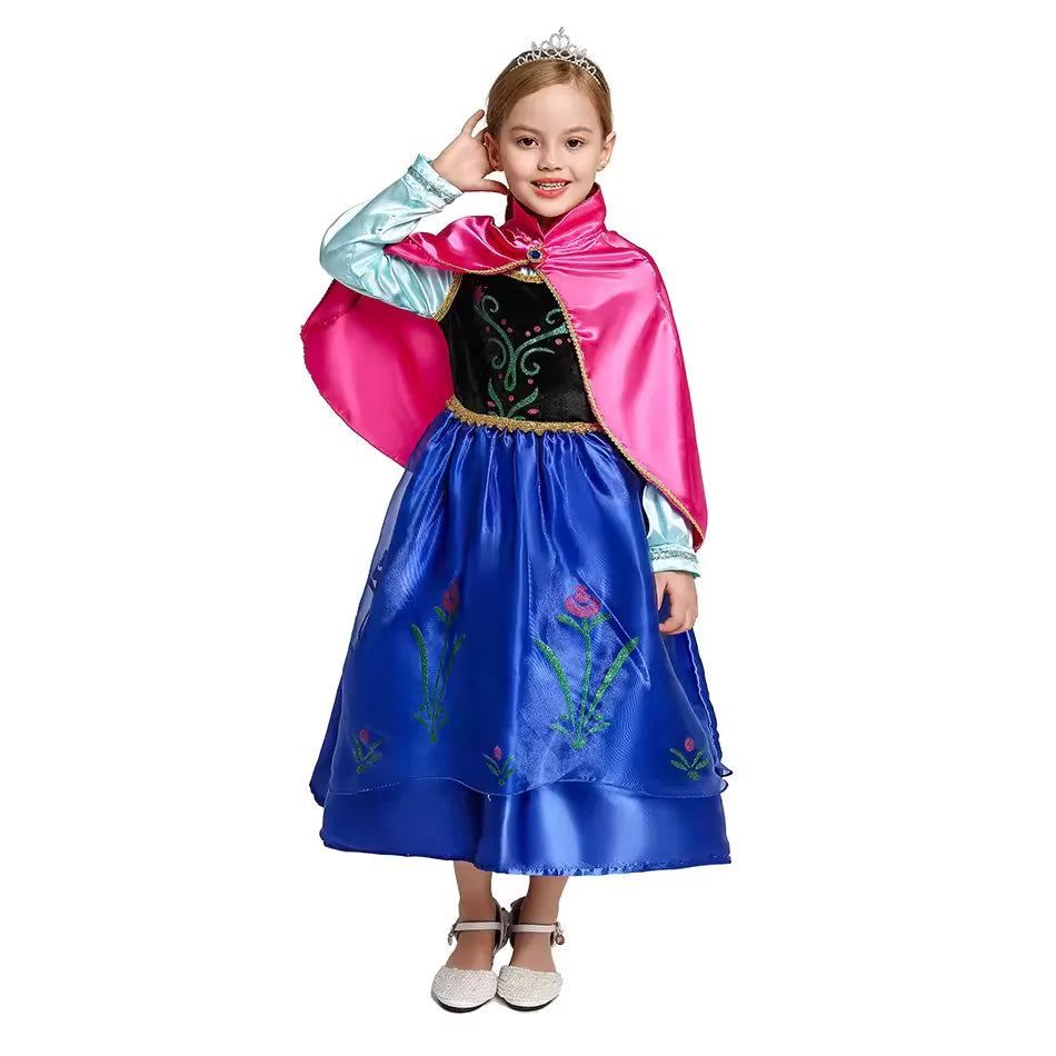 Fantasia Infantil Princesa Anna Frozen