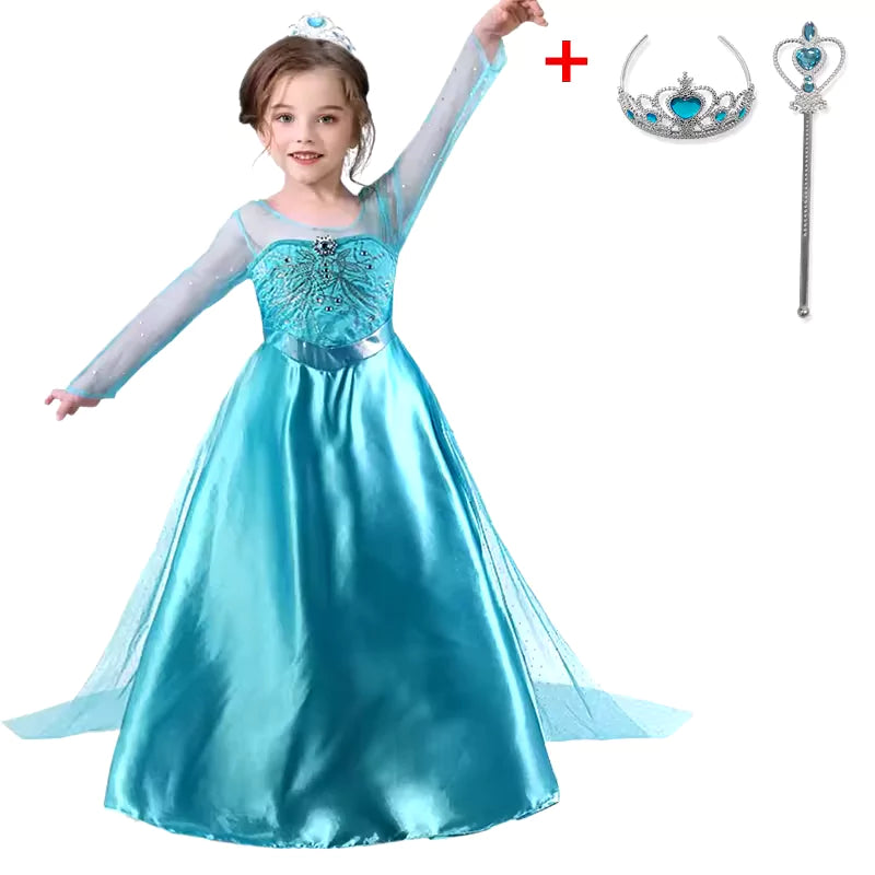 Fantasia Infantil Elsa Frozen