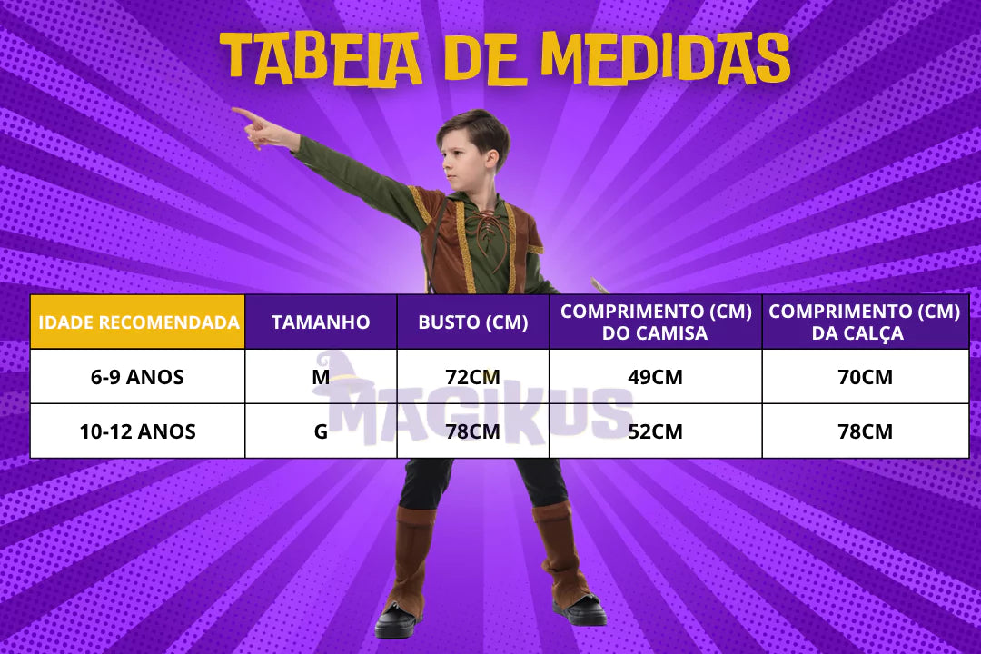Fantasia Infantil Robin Hood