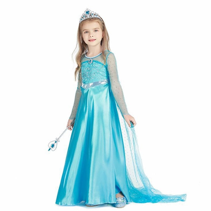 Fantasia Infantil Elsa Frozen