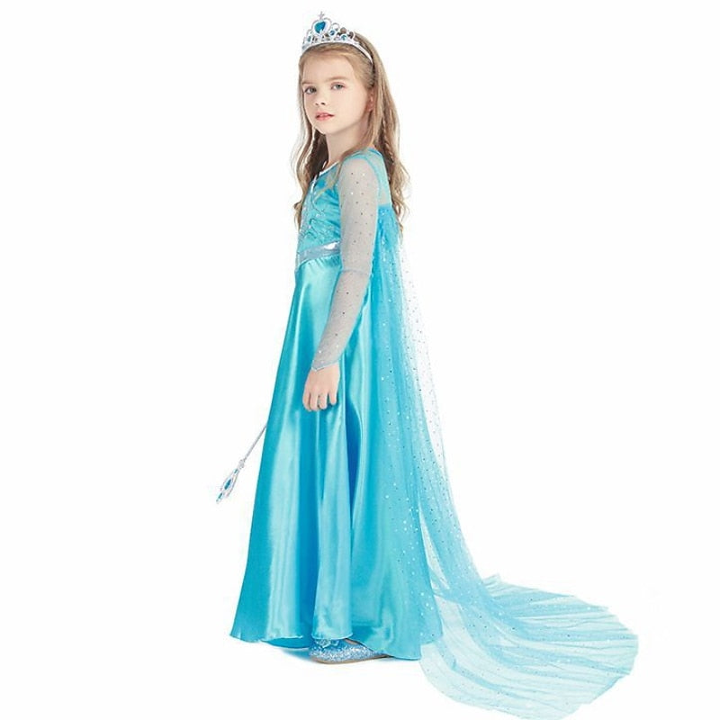 Fantasia Infantil Elsa Frozen